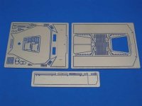 Aber 35207 Armoured personnel carrier Sd.Kfz. 251/1 Ausf. D - vol. 5 - additional set - upper standard armour (1:35)
