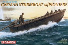 Dragon 6108 German Sturmboat w/Pioniere 1/35