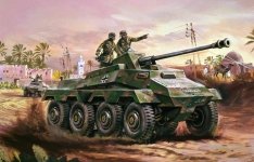Airfix 01311V German Sd.Kfz.234 Armoured Car 1/76