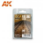 AK Interactive AK7023 ROLLING STOCK WEATHERING SET