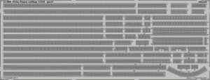 Eduard 53060 Prinz Eugen railings 1/350 Trumpeter