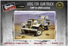 Thunder Model 35306 LRDG F30 Gun Truck CMP in LRDG Service 1/35