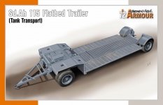 Special Armour 72022 Sd.Ah 115 Flatbed Trailer (Tank Transport) 1/72