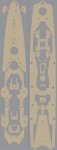 Pontos 35017WD1 DKM Printz Eugen Wooden Deck set (1:350)