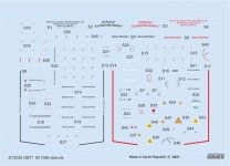 Eduard D72030 Bf 109E stencils SPECIAL HOBBY/TAMIYA/AIRFIX 1/72