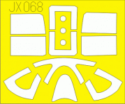 Eduard JX068 F6F-5 1/32 TRUMPETER