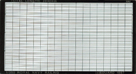 Eduard 99007 Royal Navy Railing 1/350 