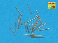 Aber 350L-16 Set of 20 pcs 20 mm L/65 barrels C/38 for German ships (1:350)