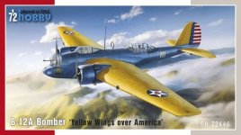 Special Hobby 72446 B-12A US Bomber 'Yellow Wings Over America' 1/72