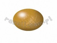 Revell 36192 Mosiądz - Brass Metallic Aqua Color 18 ml