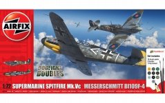 Airfix 50194 Supermarine Spitfire Mk.Vc vs Bf109F-4 Dogfight Double - Gift Set 1/72