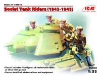 ICM 35640 Soviet Tank Riders (1943-1945) 4 figures 1/35