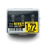 AK Interactive AK9525 RIVET MARKING SET 1 (RECOMMENDED FOR 1:72 SCALE)
