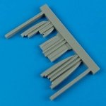 Quickboost QB32123 MiG-21MF Fishbed J air scoops Trumpeter 1/32