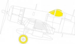 Eduard EX902 F4U-1A HOBBY BOSS 1/48