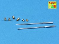 Aber 35L-153 Set of barrels for BMPT Terminator 2 x 2A42 30mm, 2 x AG-17D 30mm (1:35)