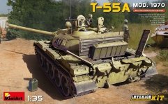 MiniArt 37094 T-55A MOD. 1970 INTERIOR KIT 1/35