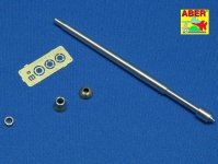 Aber 35L-075 Germ.75mm barrel for KwK40L/43 with single baffle muzzle brake for Pz.Kpfw. VI, Ausf. F2 (1:35)