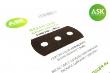 ASK T0012 Razor Saw: extra smooth symetric (5 pcs) 43/43 teeth