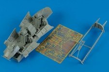 Aires 2176 Su-27UB Flanker C cockpit set 1/32 Trumpeter