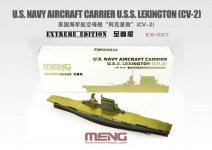 Meng Model ES-007 U.S. Navy Aircraft Carrier U.S.S. Lexington (Cv-2) Extreme Edition 1/700