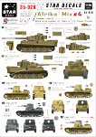 Star Decals 35-928 German Afrika Mix 4 1/35