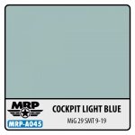 Mr. Paint MRP-A045 Cockpit Light Blue (MiG-29 SMT 9-19) Russian AF - aqua colors - 17ml