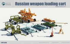 Kitty Hawk 80161 Russian Weapon Loading Cart 1/48