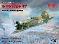 ICM 32005 I-16 type 17, WWII Soviet Fighter 1/32