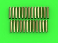 Master GM-35-018 Niemiecka amunicja 2cm (cal. 20x138B) do działka Flak 30/38, KwK 30/38 - łuski (25 szt.) (1:35)