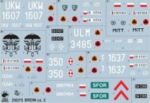 ToRo Model 35D75 BRDM w Wojsku Polskim cz.2 1/35