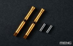 Meng SPS-092 Kawasaki Ninja ZX-10R Movable Metal Front Fork Set (for MT-007/S) 1/9