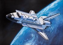 Revell 05673 Space Shuttle - 40th. Anniversary 1/72