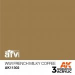 AK Interactive AK11302 WWI French Milky Coffee 17ml