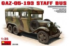MiniArt 35156 Russian Bus GAZ 05-193 Staff Bus