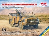 ICM 35503 s.E.Pkw Kfz.70 with Zwillingssockel 36 WWII German military vehicle 1/35
