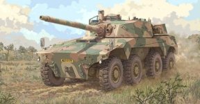 Trumpeter 09516 South African Rooikat AFV (1:35)