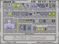 Eduard FE247 F-18D 1/48 Hasegawa