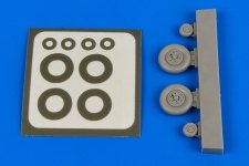 Aires 7307 Mi-2 Hoplite wheels paint masks 1/72 Other
