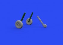 Eduard 648664 Spitfire Mk.V wheels EDUARD 1/48