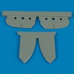 Quickboost QB48355 Spitfire Mk.V stabilizer Tamiya 1/48