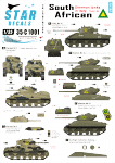 Star Decals 35-C1001 South African Sherman tanks in Italy 1943-45 1/35
