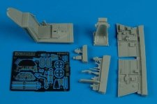 Aires 4479 Bf 109E-3 cockpit set 1/48 Academy