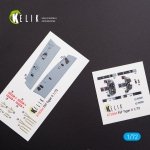 KELIK K72004 F-5F TIGER II FULL INTERIOR 3D DECALS FOR DREAM MODEL KIT 1/72