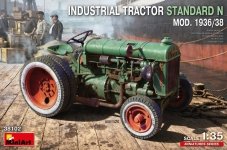 MiniArt 38102 INDUSTRIAL TRACTOR STANDARD N MOD. 1936/38 1/35