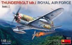 MiniArt 48033 Thunderbolt Mk.I. Royal Air Force. Basic Kit 1/48