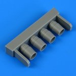 Quickboost QB48986 IA 58 Pucará exhaust Kinetic 1/48