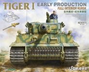 Suyata NO-006 Ustar Tiger I Early Production Full Interior Kursk 1/48