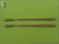Master AM-48-024 German aircraft cannon 3,7cm Flak 18 gun barrels (2pcs) (1:48)