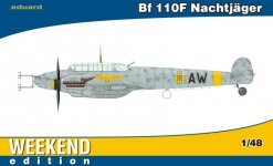 Eduard 84145 Bf 110F Nachtjager (1:48) 